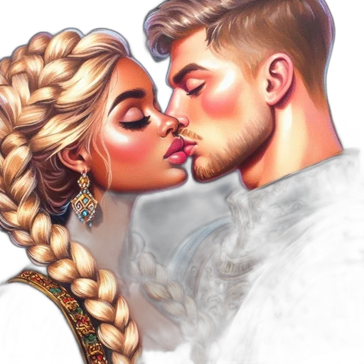 fantasy art, watercolor, photorealistic, concept art, fire, neon lights, golden, close-up transparent PNG cut-out