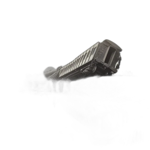 jewelry, weapon, car, crown, 3d render, overturned, train, amidst transparent PNG cut-out