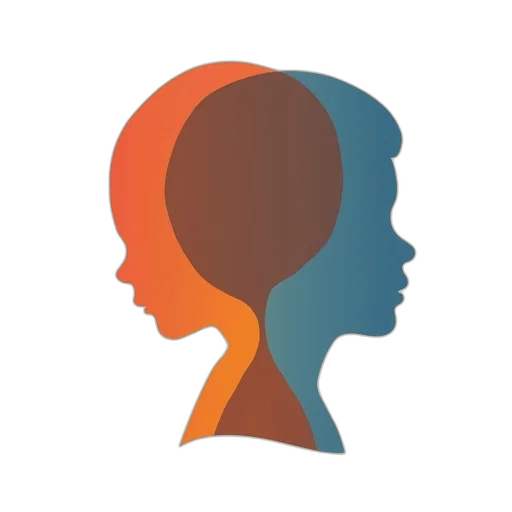 face, crown, silhouette, head transparent PNG cut-out