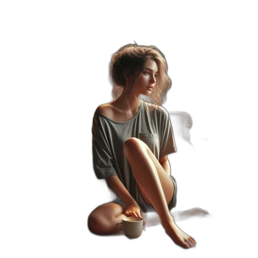 dress, face, mask, umbrella, photorealistic, oil painting, pixel art, concept art transparent PNG cut-out