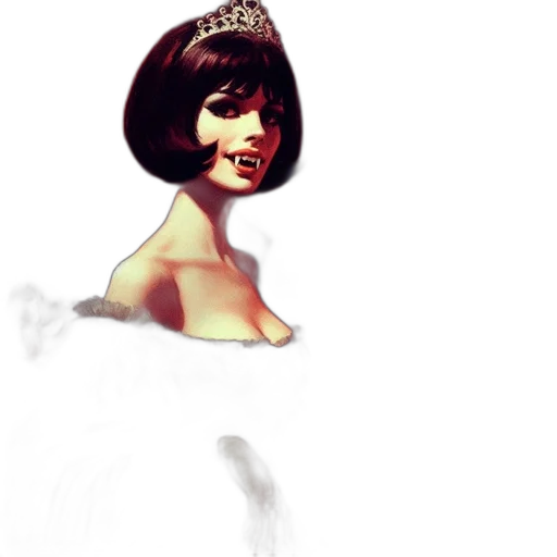crown, dress, hat, photorealistic, concept art, pixel art, fantasy art, dark transparent PNG cut-out