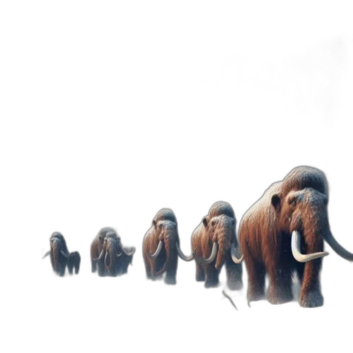 staff, hair, animal, creature, concept art, 3d render, pixel art, fantasy art transparent PNG cut-out