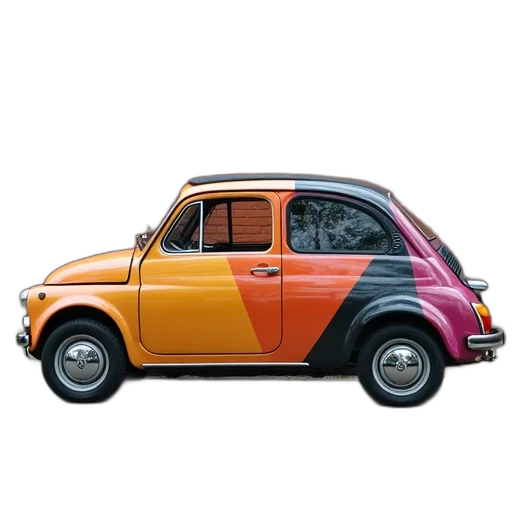 car, animal, 3d render, photorealistic transparent PNG cut-out