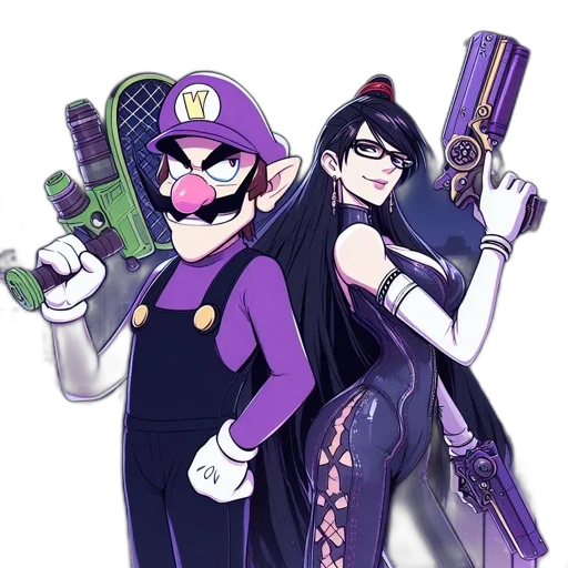 weapon, staff, dress, concept art, pixel art, anime, cartoon, two transparent PNG cut-out