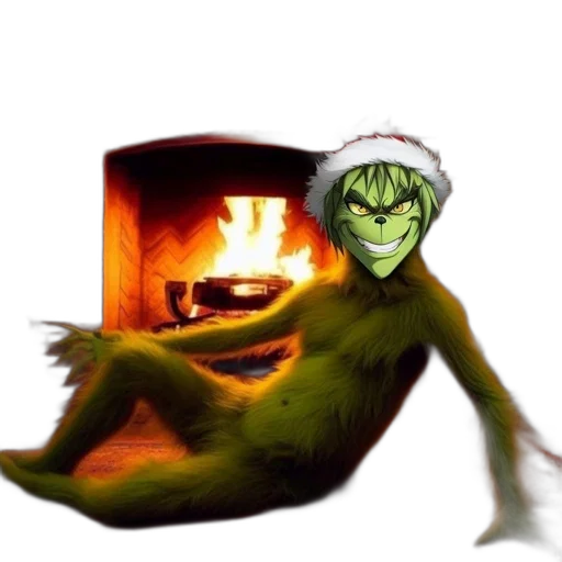 creature, dragon, animal, mask, concept art, fire, snow, iconic transparent PNG cut-out