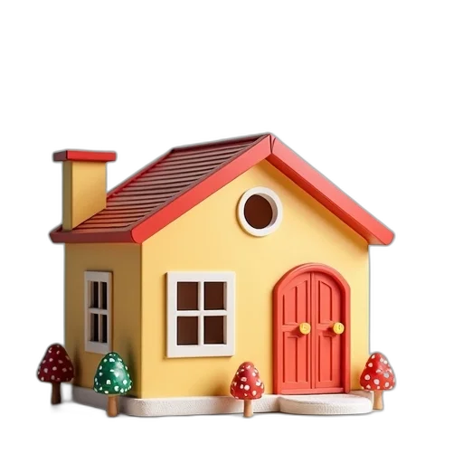 building, furniture, 3d render, photorealistic transparent PNG cut-out