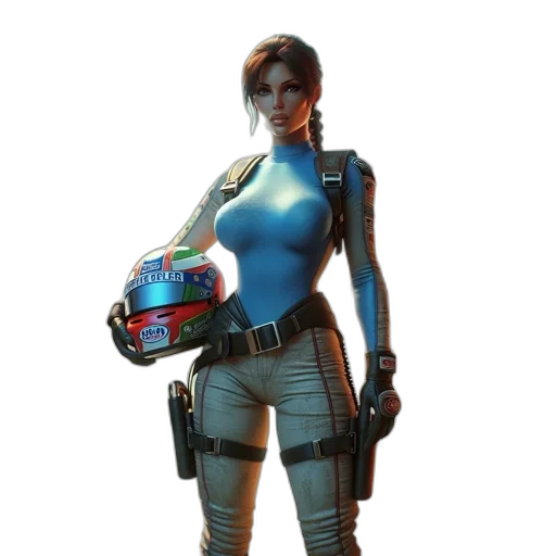 robot, weapon, staff, jacket, concept art, cyberpunk, 3d render, pixel art transparent PNG cut-out