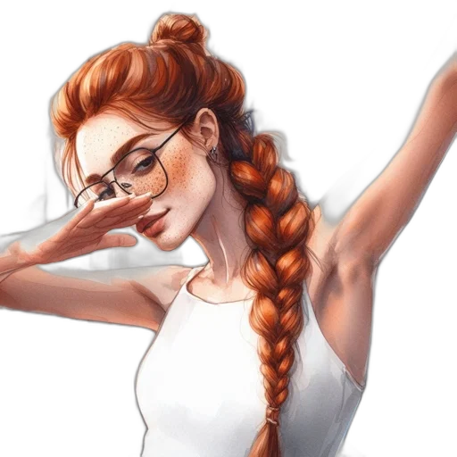dress, face, jewelry, hair, fantasy art, oil painting, photorealistic, anime transparent PNG cut-out