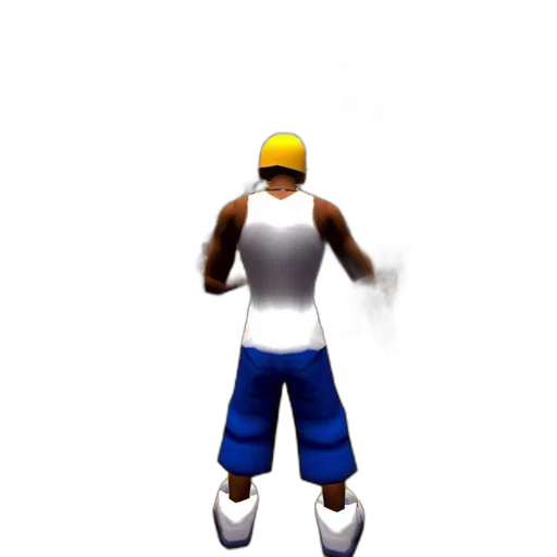 staff, robot, hat, jacket, 3d render, concept art, pixel art, photorealistic transparent PNG cut-out