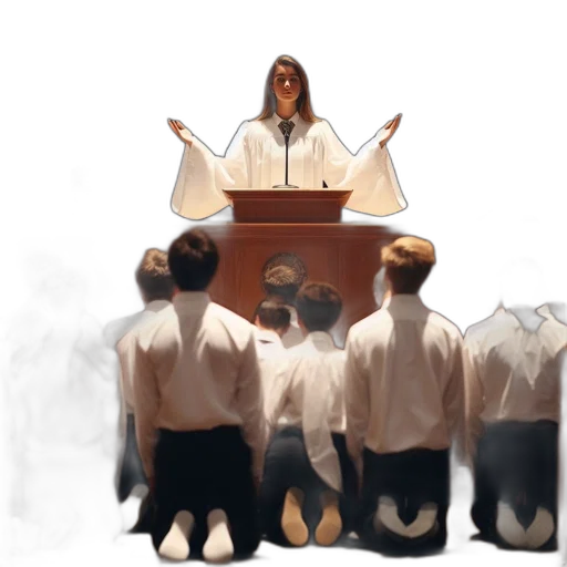 staff, concept art, watercolor, oil painting, inside, speaker, white, robe transparent PNG cut-out