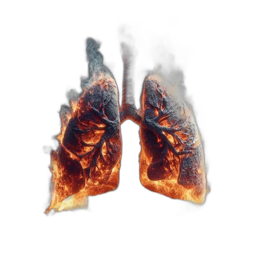 jacket, mask, food, photorealistic, concept art, fire, pair, lungs transparent PNG cut-out