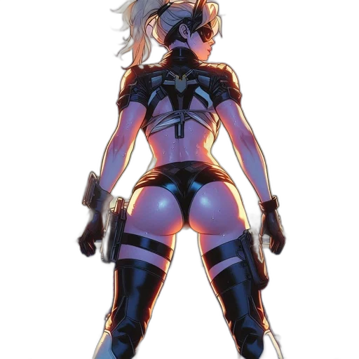 robot, weapon, concept art, comic book art transparent PNG cut-out