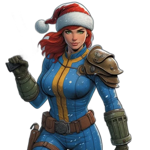 hat, staff, weapon, concept art, comic book art, fantasy art, pixel art, snowy transparent PNG cut-out