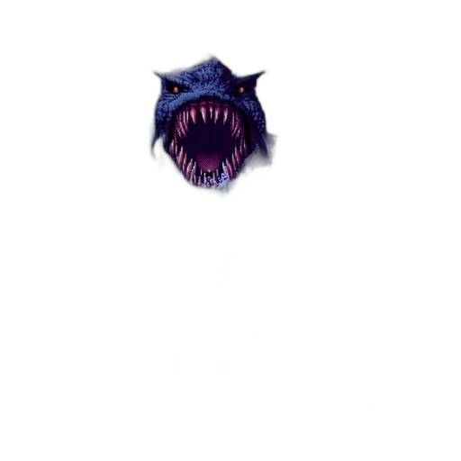 creature, dragon, mask, animal, pixel art, concept art, 3d render, comic book art transparent PNG cut-out