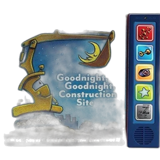 concept art, fog, children, book, titled, goodnight, construction, site transparent PNG cut-out