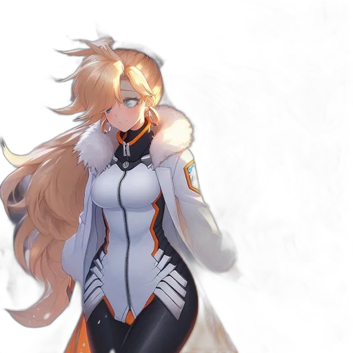 jacket, dress, robot, staff transparent PNG cut-out