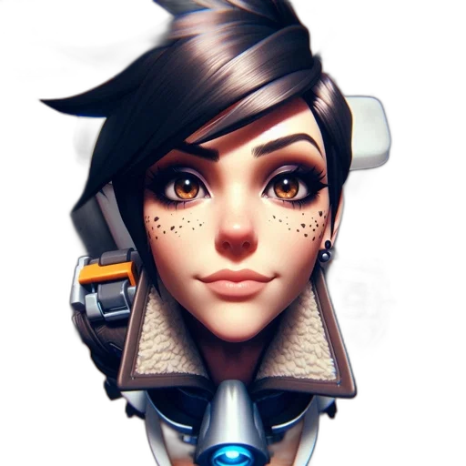 staff, robot, face, weapon, concept art, fantasy art, cartoon, comic book art transparent PNG cut-out