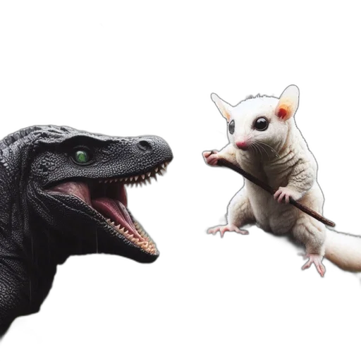 animal, creature, dragon, concept art, 3d render, photorealistic, rain-soaked, forest transparent PNG cut-out