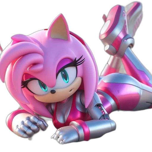 robot, creature, animal, weapon, 3d render, concept art, anime, vaporwave transparent PNG cut-out