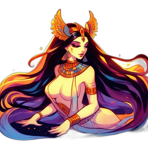 jewelry, crown, fantasy art, pixel art, concept art, anime, colorful, golden transparent PNG cut-out