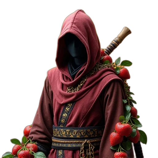 staff, sword, weapon, jacket, 3d render, fantasy art, concept art, photorealistic transparent PNG cut-out