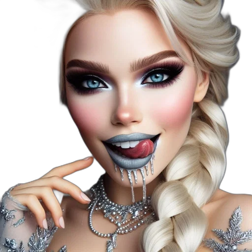 jewelry, face, mask, fantasy art, photorealistic, cartoon, 3d render, dark transparent PNG cut-out