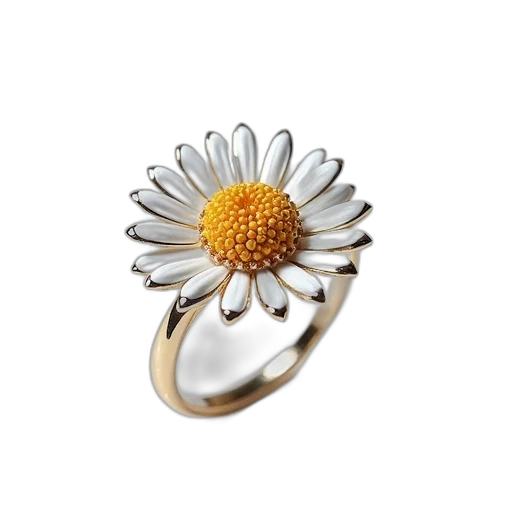jewelry, flower, crown, photorealistic, image, 925, sterling, silver transparent PNG cut-out