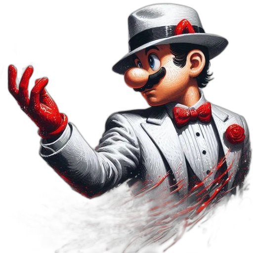 staff, hat, concept art, pixel art, comic book art, 3d render, artistic, rendition transparent PNG cut-out