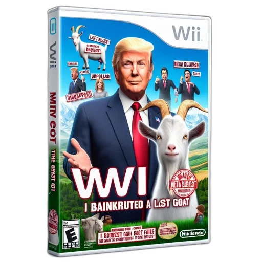 3d render, concept art, comical, video, game, cover, mocks, parody transparent PNG cut-out