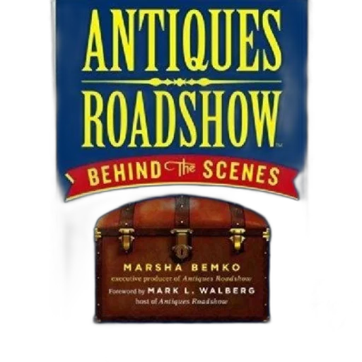 antiques, roadshow, behind, scenes, book, cover, featuring, blue transparent PNG cut-out
