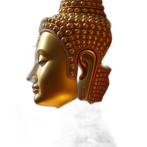 crown, mask, jewelry, face, 3d render, photorealistic, concept art, oil painting transparent PNG cut-out