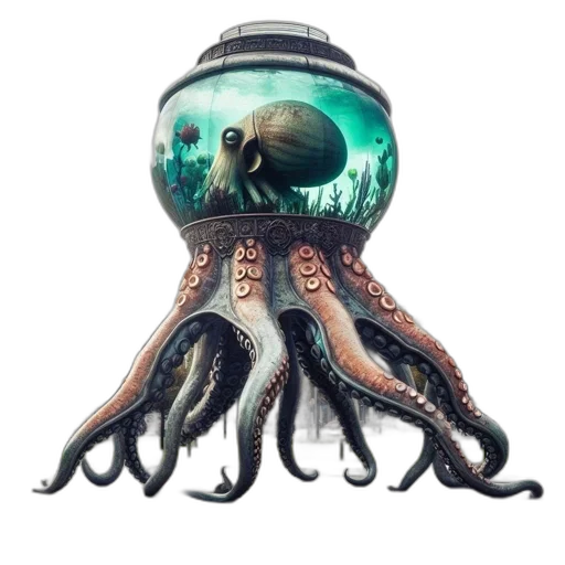 creature, staff, mask, animal, concept art, fantasy art, 3d render, pixel art transparent PNG cut-out