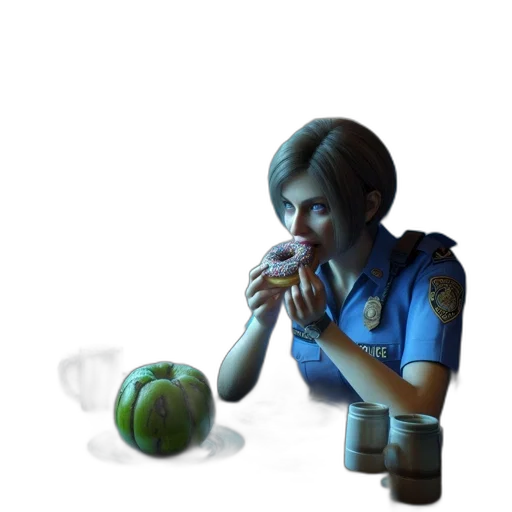 staff, food, weapon, robot, concept art, 3d render, pixel art, photorealistic transparent PNG cut-out
