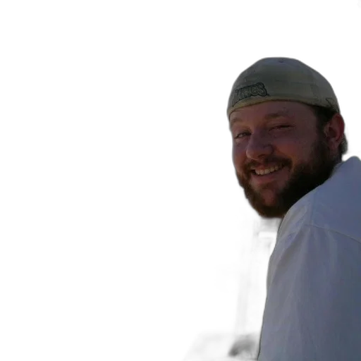 staff, face, hat, creature, man, beard, smiles, under transparent PNG cut-out