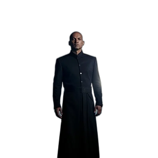jacket, dress, staff, sword, concept art, dark, star, trek transparent PNG cut-out