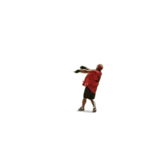 weapon, staff, hat, animal, pixel art, 3d render, red, man transparent PNG cut-out