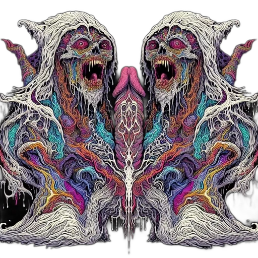 creature, mask, face, dragon, concept art, fantasy art, pixel art, comic book art transparent PNG cut-out