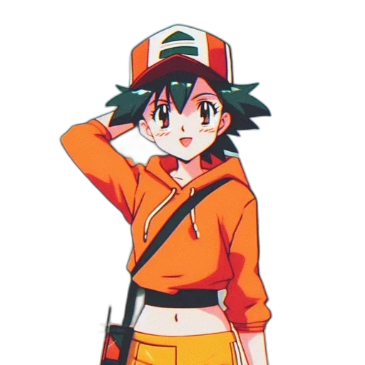 hat, staff, jacket, crown, anime, concept art, pixel art, cartoon transparent PNG cut-out