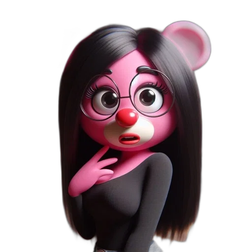 mask, animal, creature, face, cartoon, 3d render, concept art, photorealistic transparent PNG cut-out