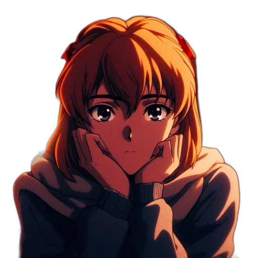 face, jacket, mask, crown, anime, pixel art, concept art, cartoon transparent PNG cut-out