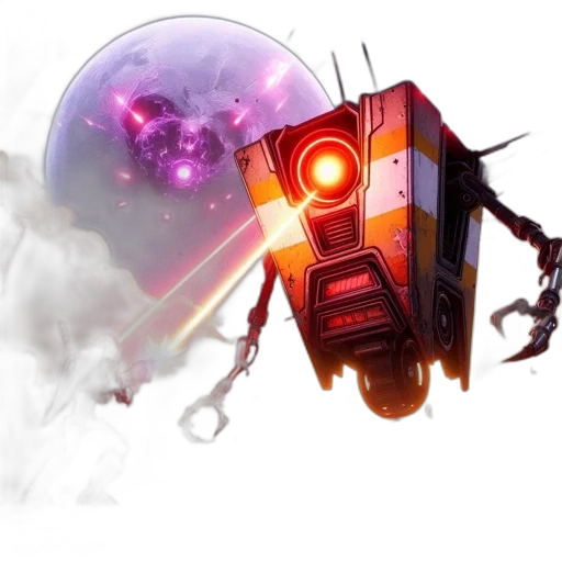 robot, concept art, cyberpunk, 3d render, fantasy art, outer space, another, world transparent PNG cut-out