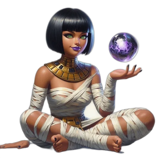 jewelry, staff, weapon, fantasy art, concept art, pixel art, 3d render, outer space transparent PNG cut-out