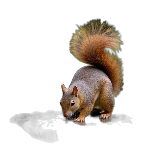 animal, creature, staff, hair, photorealistic, concept art, 3d render, watercolor transparent PNG cut-out