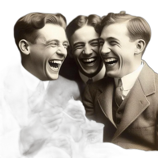 face, mask, photorealistic, fire, three, men, formal, attire transparent PNG cut-out