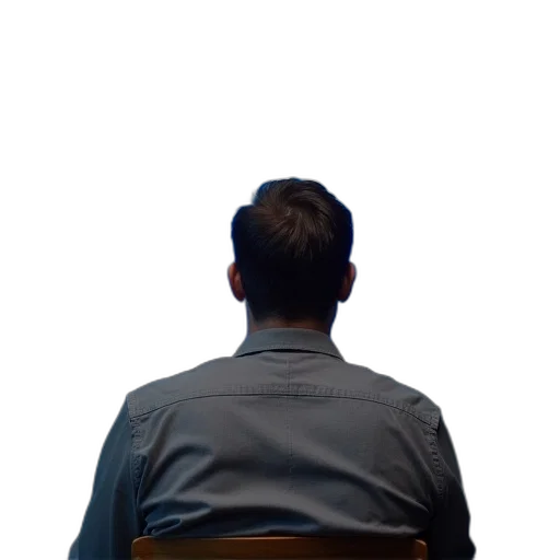 staff, jacket, furniture, face transparent PNG cut-out