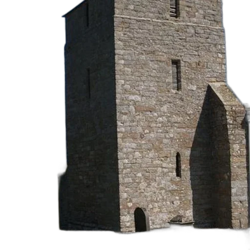 building, sword, staff, crown, 3d render, photorealistic, concept art, teddy transparent PNG cut-out