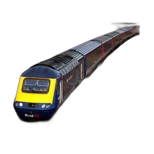 weapon, staff, photorealistic, 3d render, blue, yellow, train, word transparent PNG cut-out