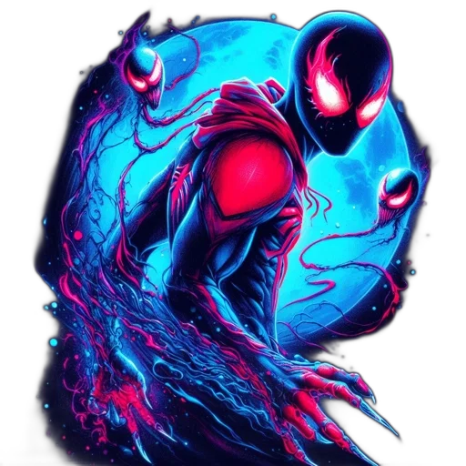 mask, creature, robot, face, concept art, comic book art, cyberpunk, pixel art transparent PNG cut-out