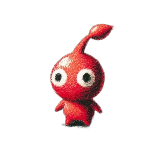 creature, animal, staff, robot, concept art, 3d render, pixel art, watercolor transparent PNG cut-out