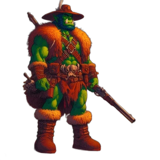 staff, weapon, robot, creature, 3d render, concept art, pixel art, fantasy art transparent PNG cut-out